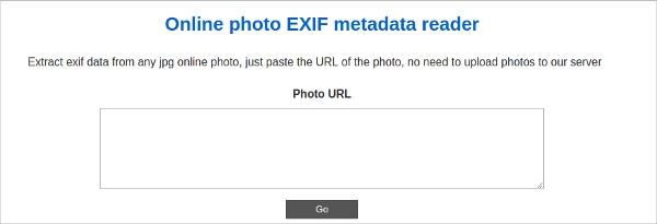 read exif metadata from photos